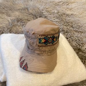 Distressed Savana Western Baseball Hat